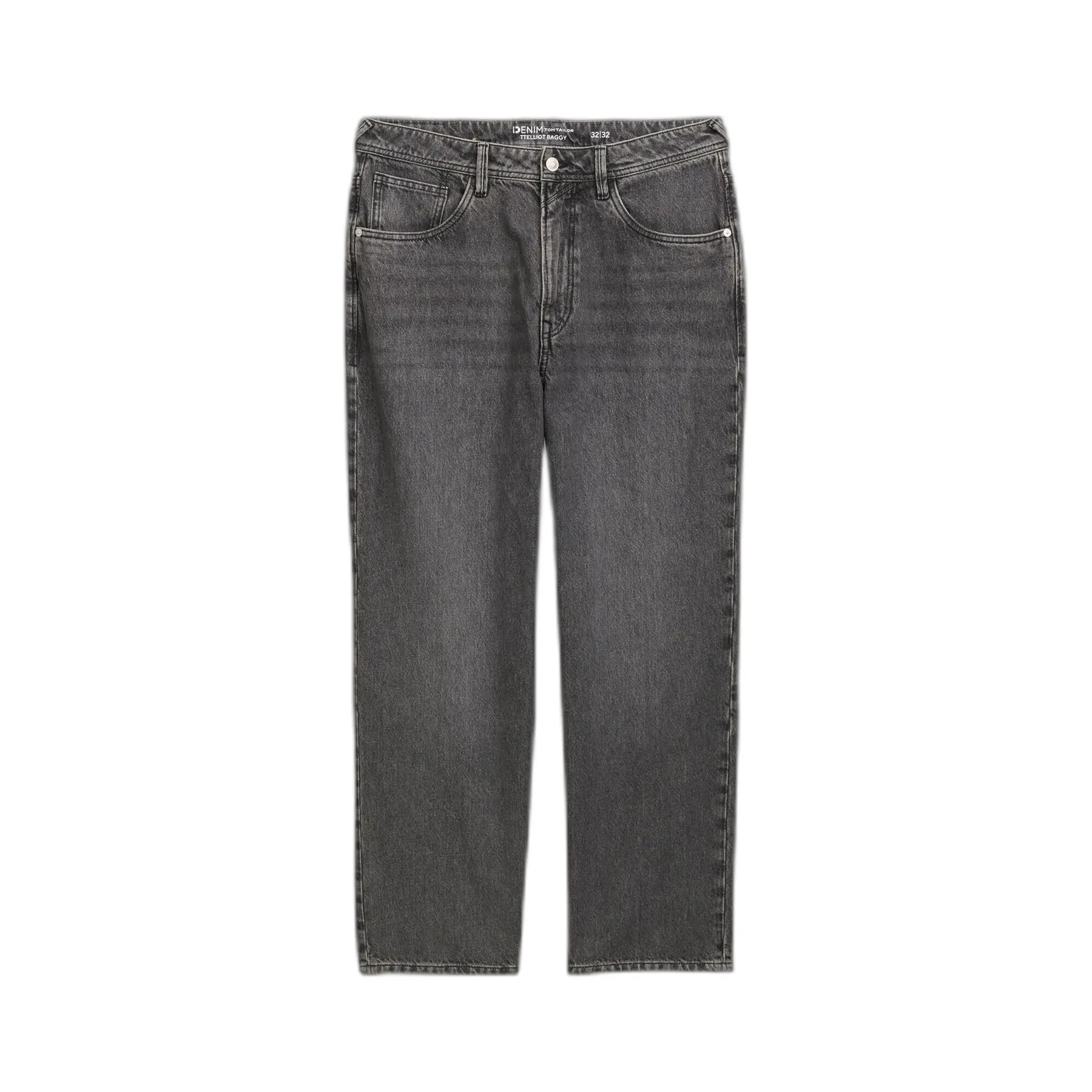 Tom Tailor Denim - TTELLIOT baggy jeans - Maat 29/32 - used mid stone grey denim