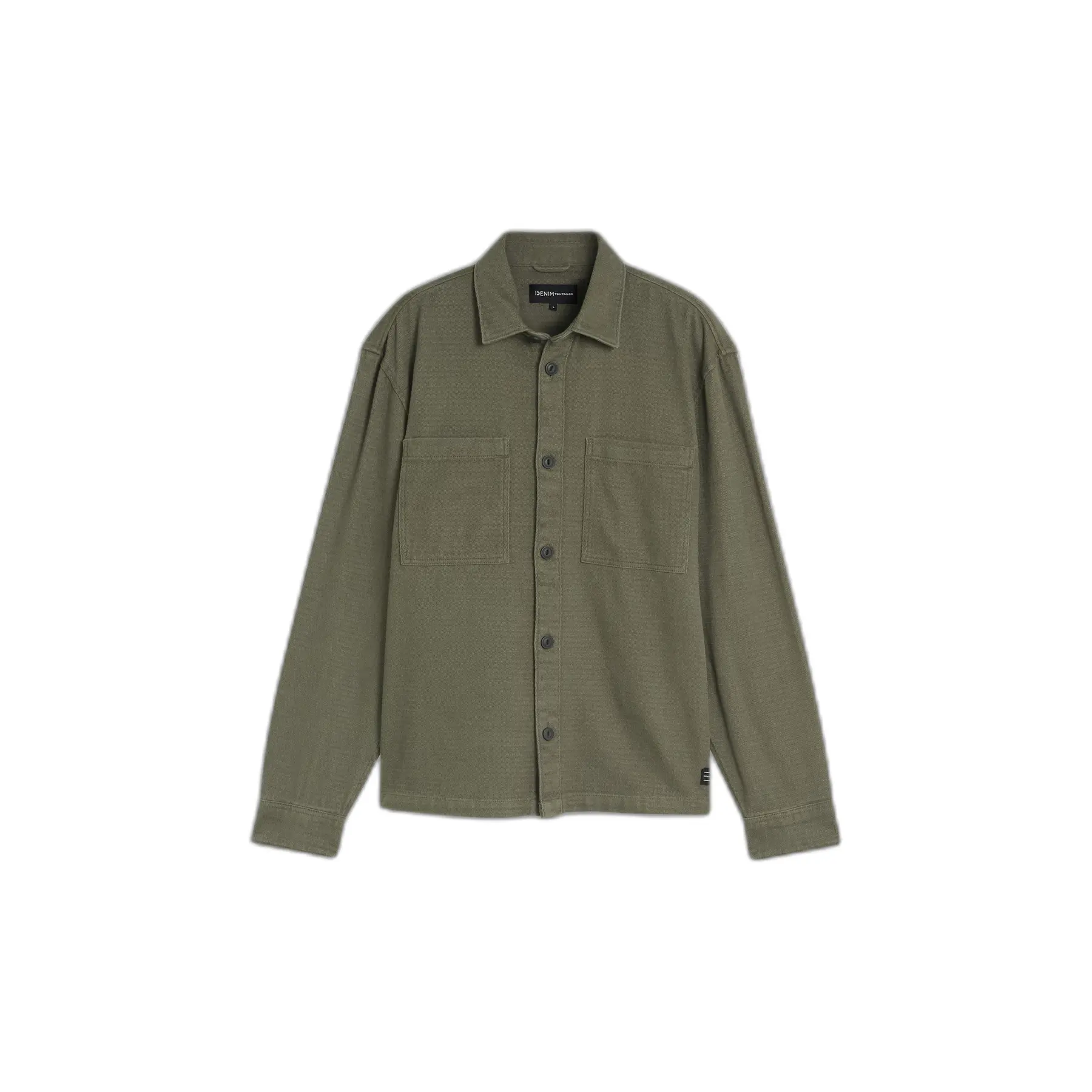 Camicia a maniche lunghe spessa strutturata Tom Tailor Denim