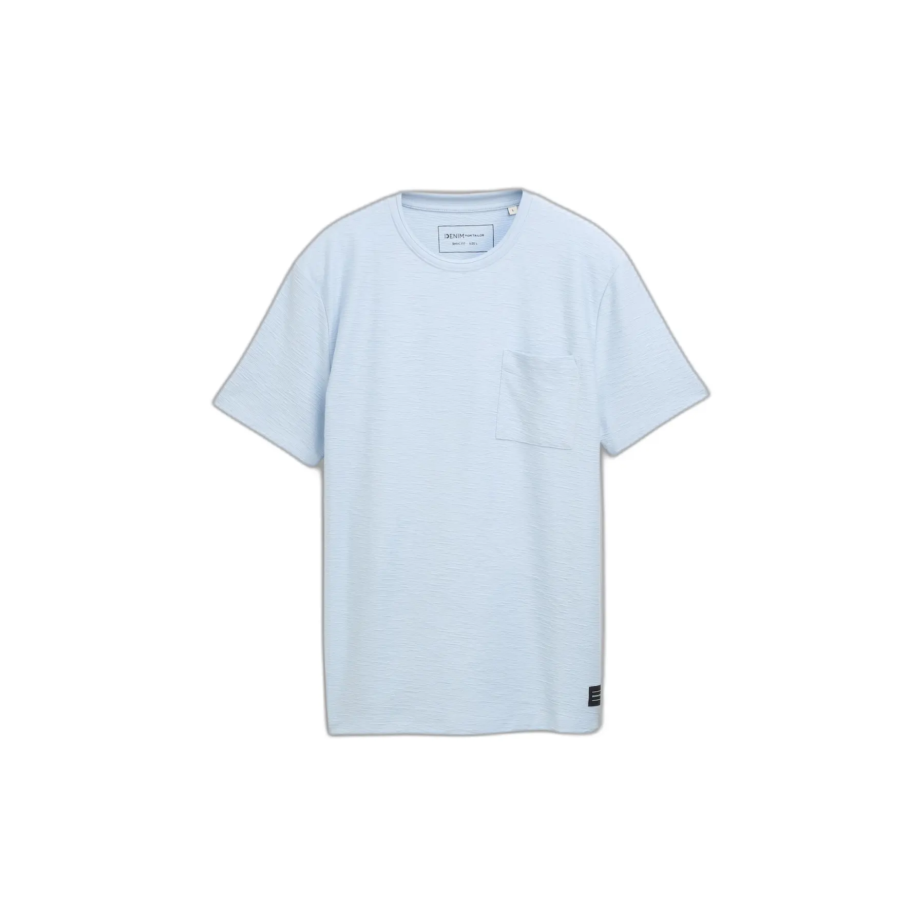 T-shirt strutturato con tasca Tom Tailor Denim