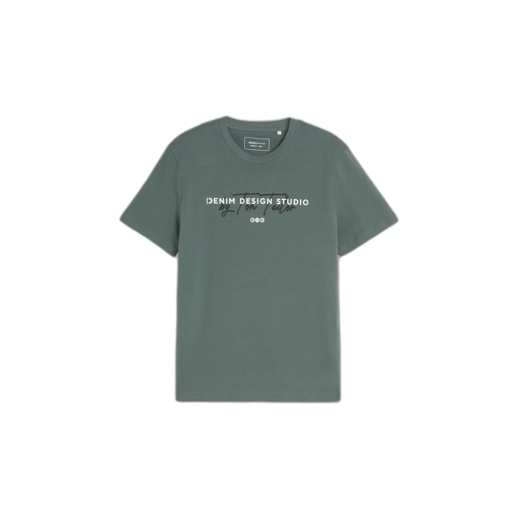 T-shirt stampato in cotone Tom Tailor Denim