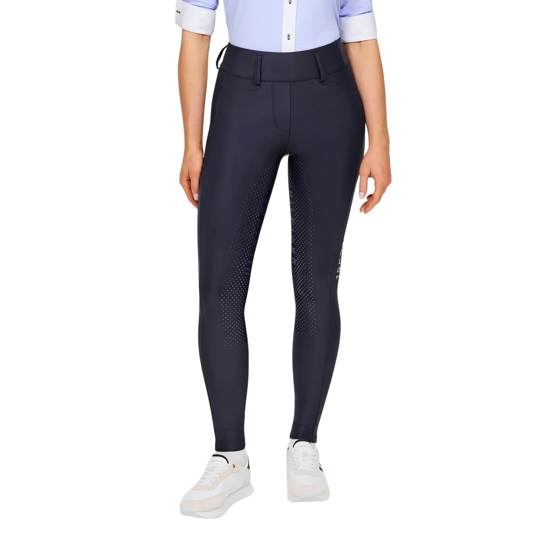 Pantaloni da equitazione da donna a media aderenza Tommy Hilfiger Equestrian Hybrid