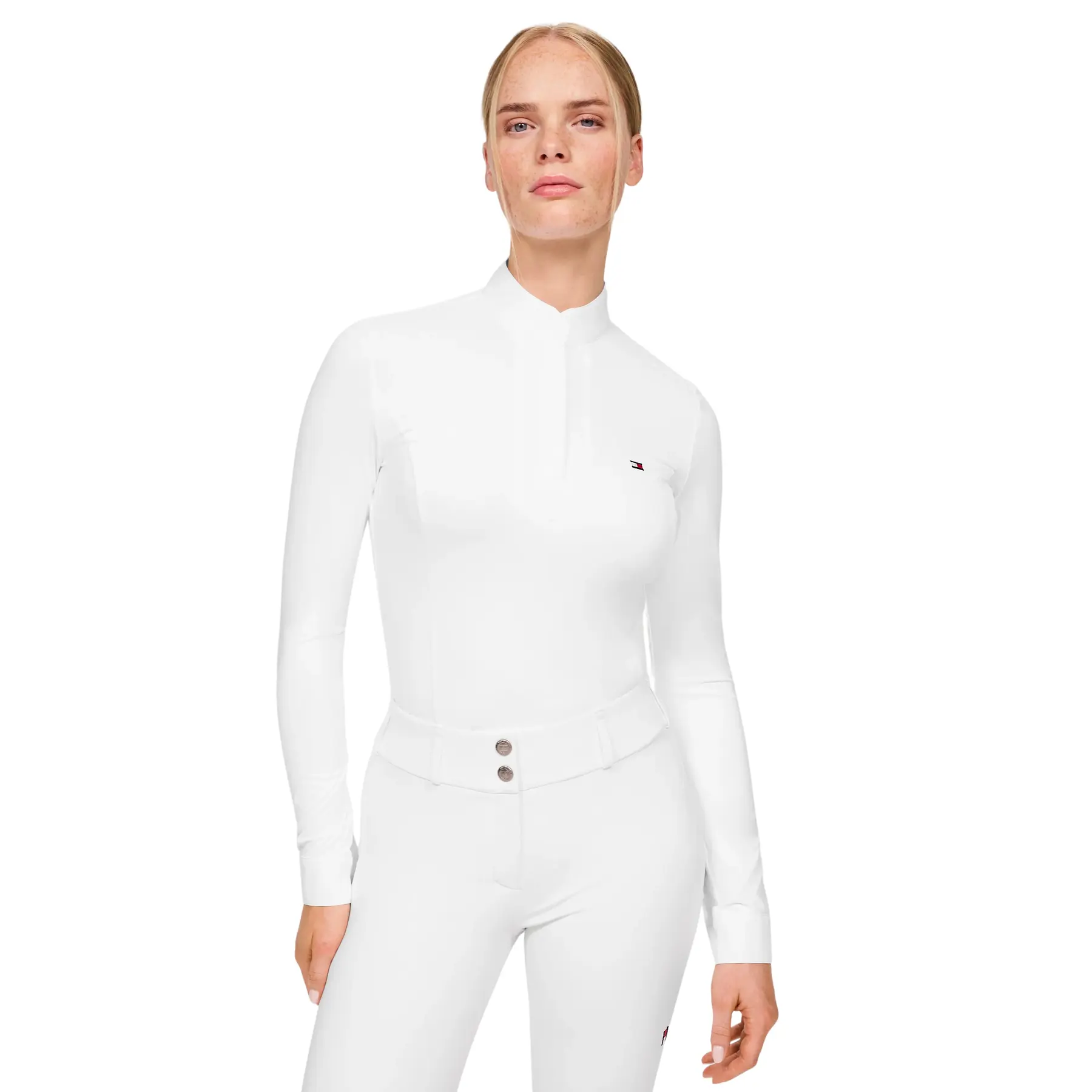 Camicia da concorso equestre a maniche lunghe da donna Tommy Hilfiger Equestrian Avon
