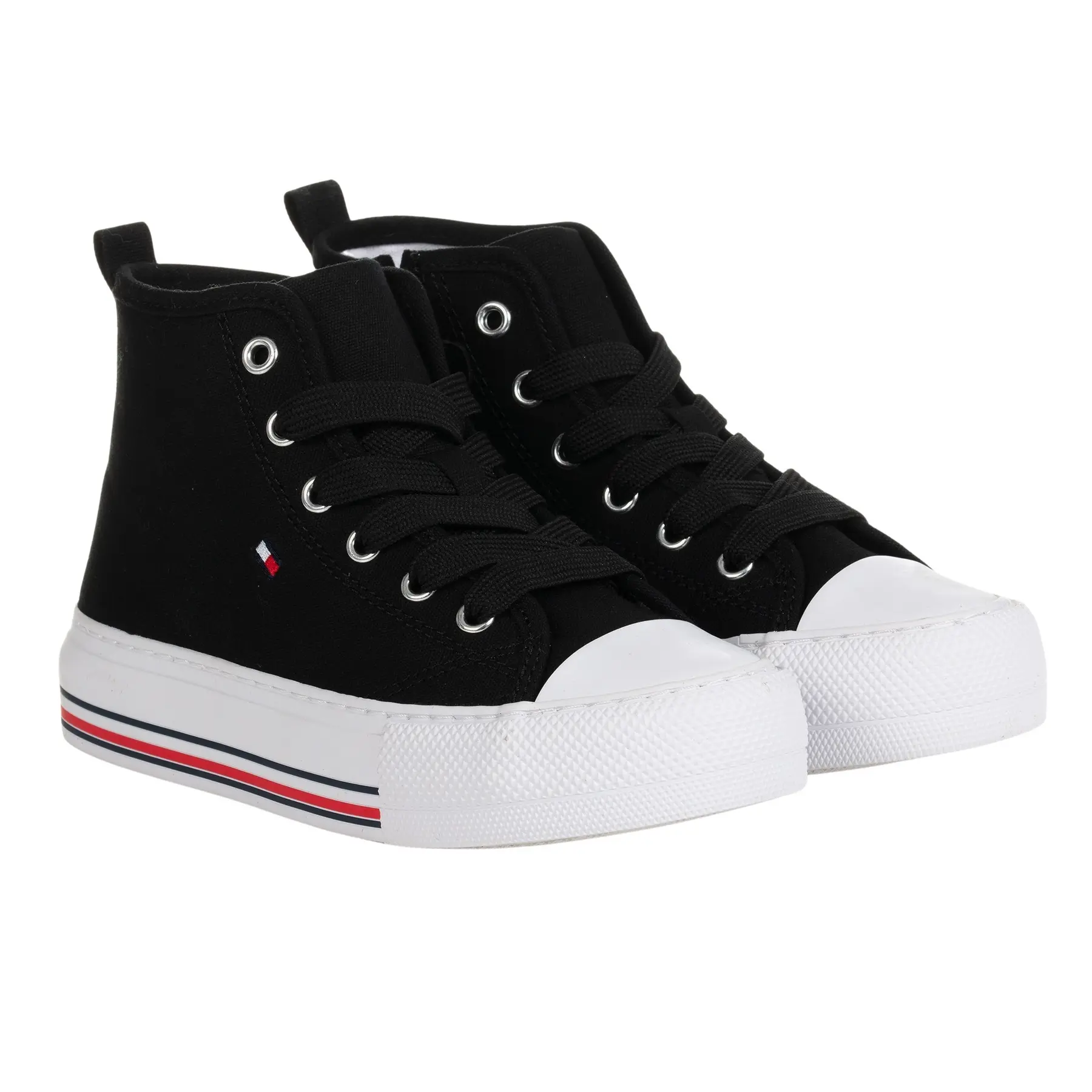Scarpe da ginnastica alte da donna Tommy Hilfiger Black