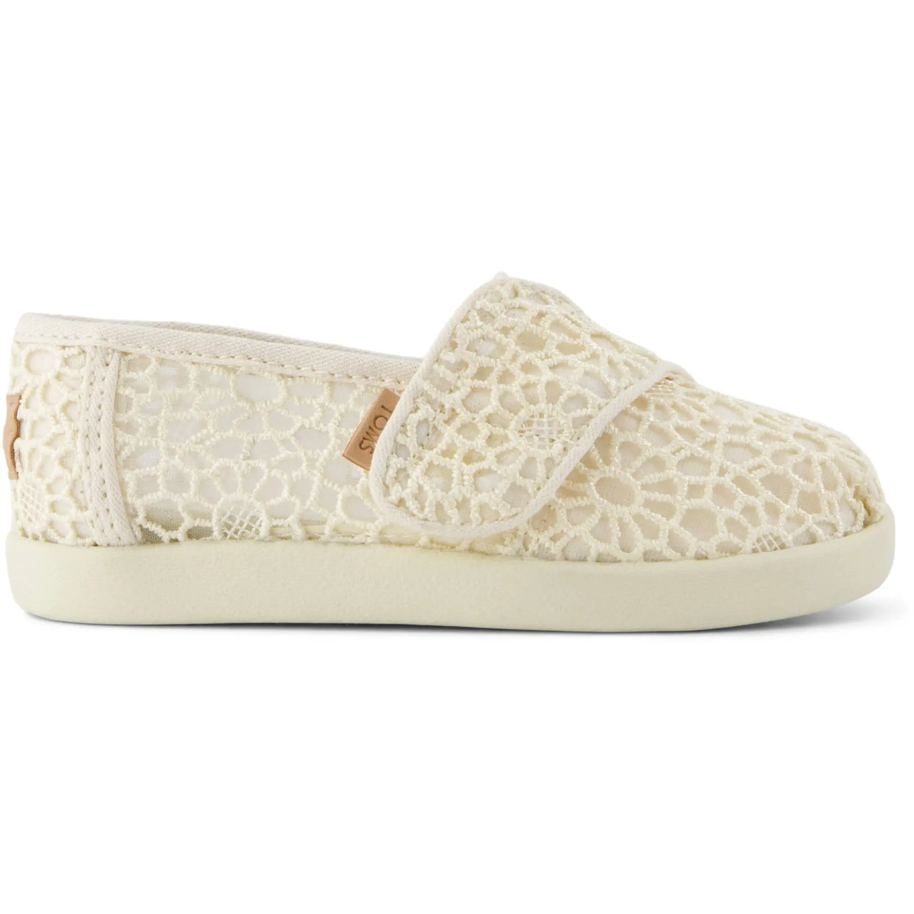 Espadrilles imprimé bébé fille Toms Classic