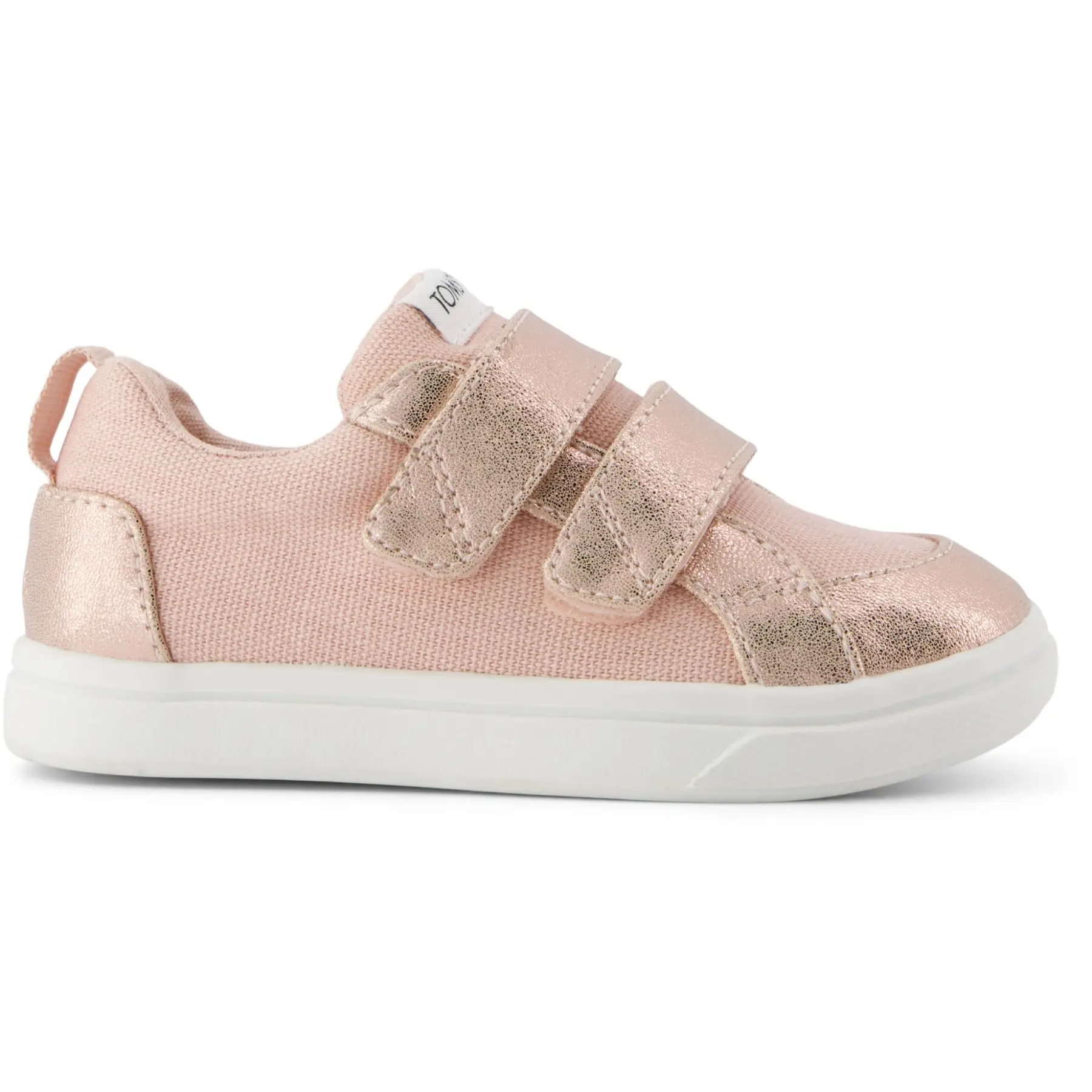 Baskets à scratch bébé fille Toms Cruz Double Strap Baskets à scratch bébé fille Toms Cruz Double Strap