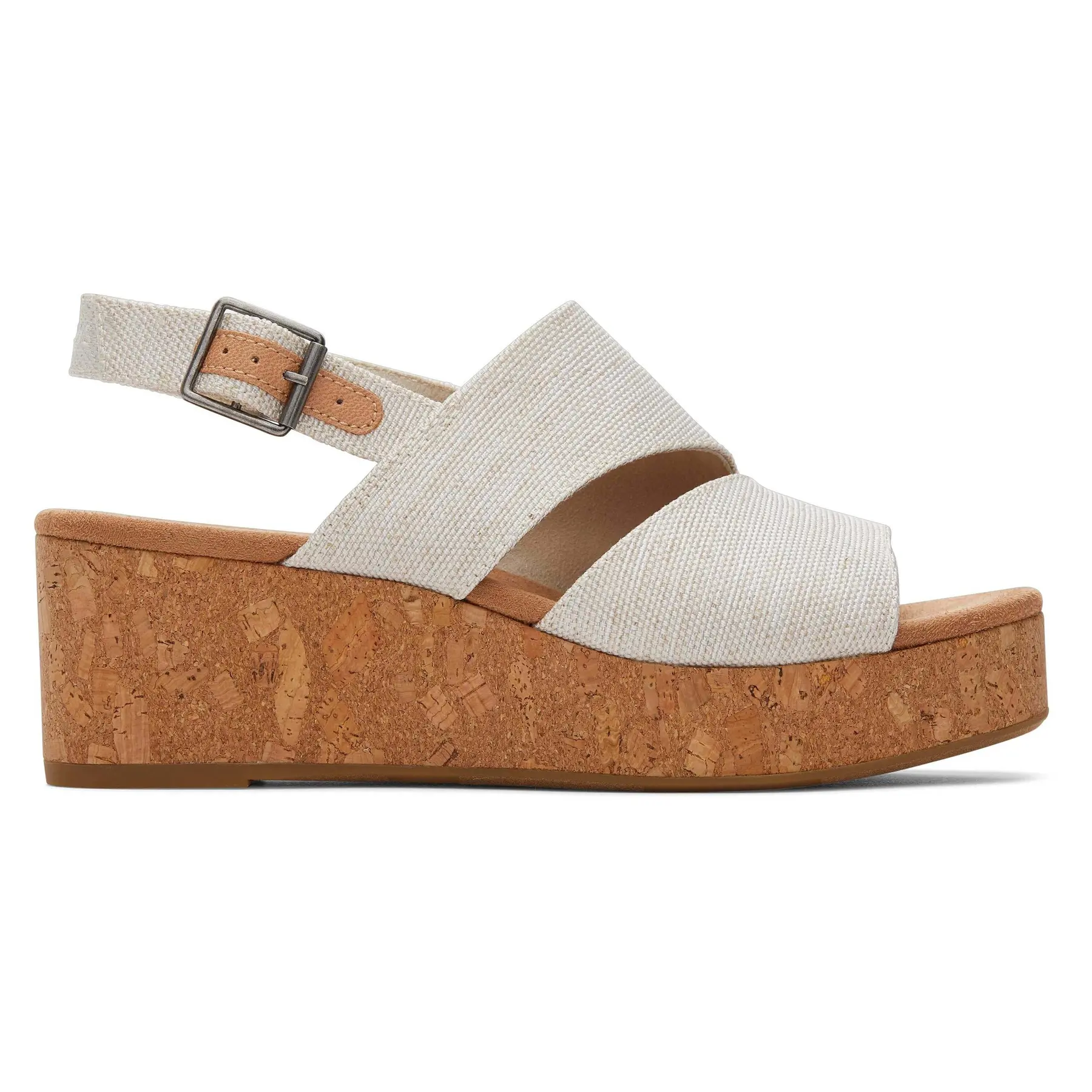 Keil-Sandalen für Damen Toms Claudine