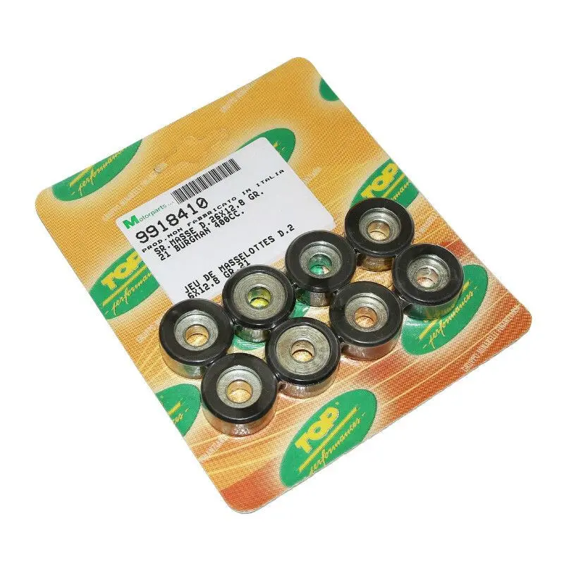 Set aus 8 Kieselsteinen Top Performances Suzuki 400 Burgman 21,0g