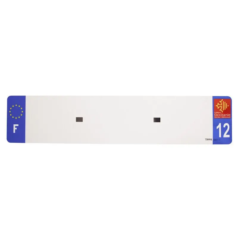 Kennzeichenstreifen für pvc Top Plaq 12