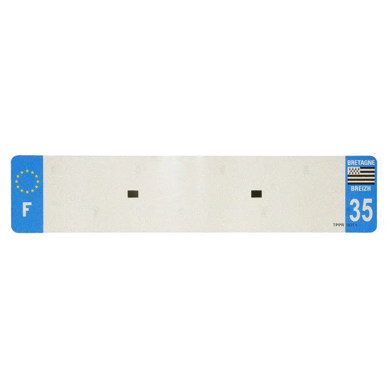 Kennzeichenstreifen für pvc Top Plaq 35