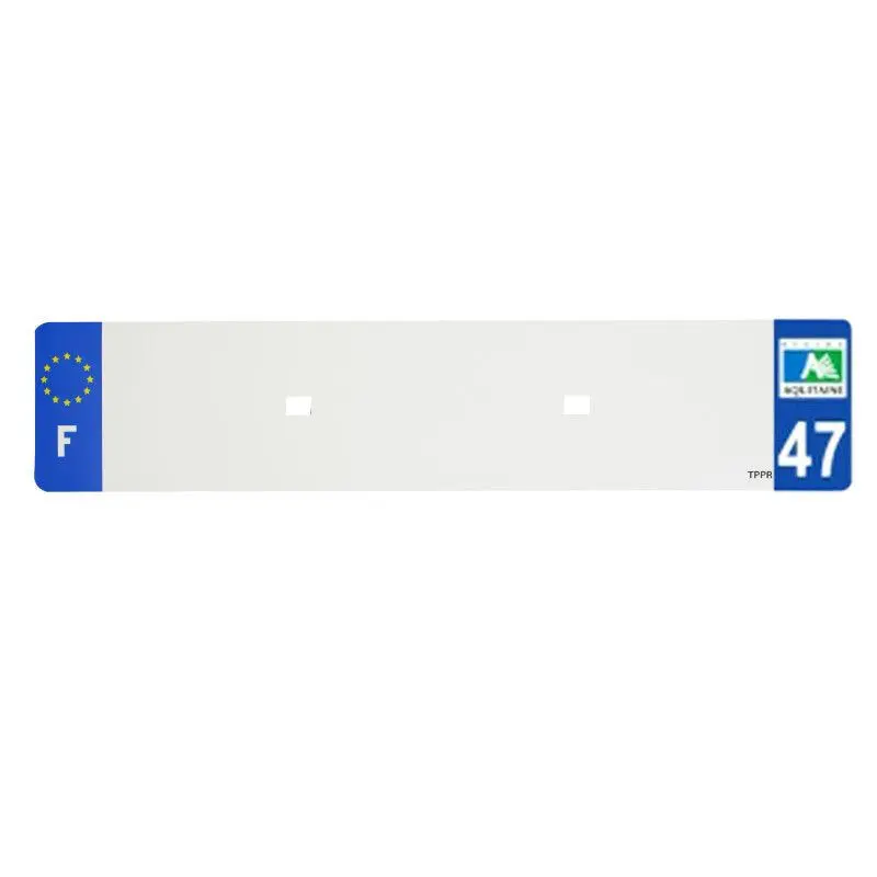 Kennzeichenstreifen für pvc Top Plaq 47