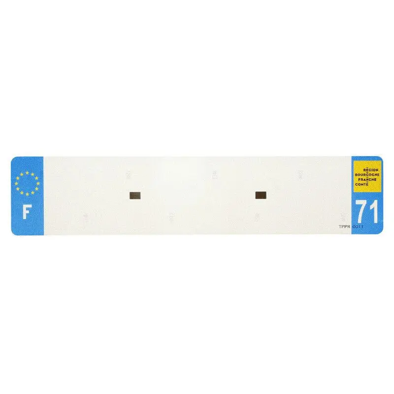 Kennzeichenstreifen für pvc Top Plaq 71