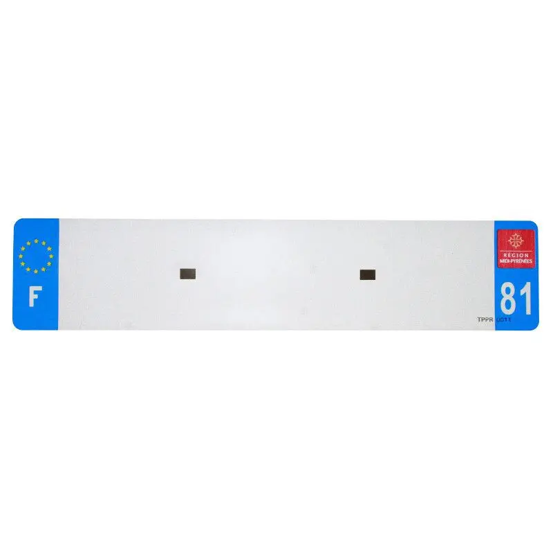 Kennzeichenstreifen für pvc Top Plaq 81