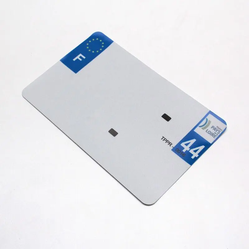 Blanko-PVC-Kennzeichenstreifen Top Plaq 44