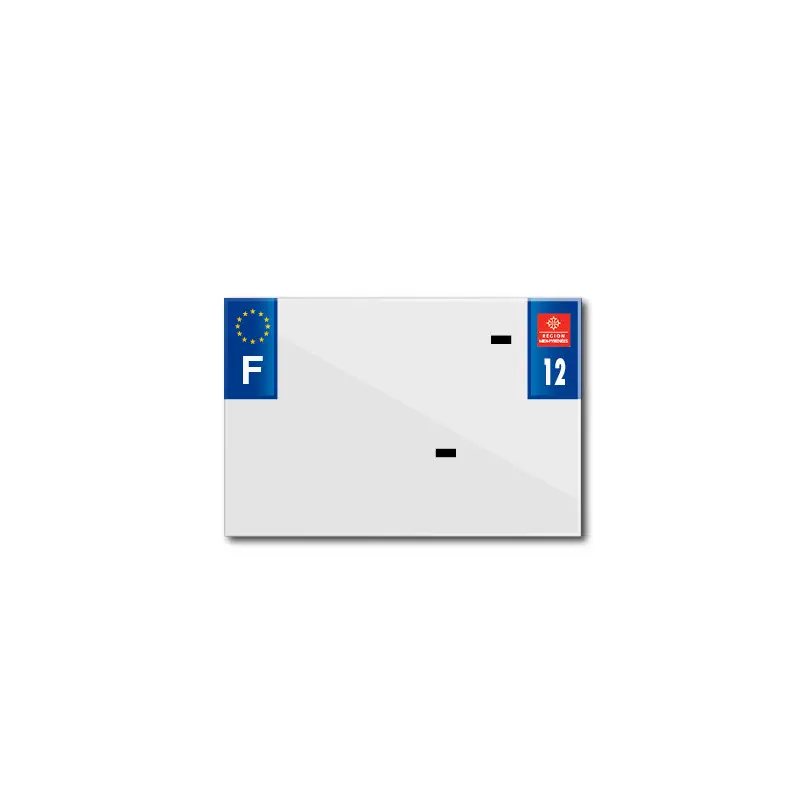 Streifen pvc-kennzeichen mit firmenname Top Plaq 12