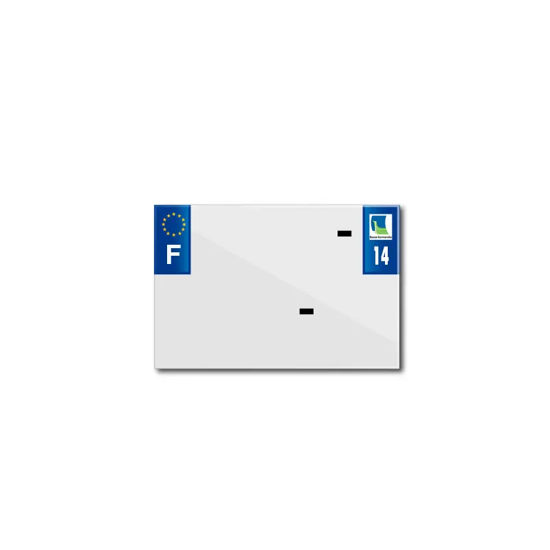 Streifen pvc-kennzeichen mit firmenname Top Plaq 14