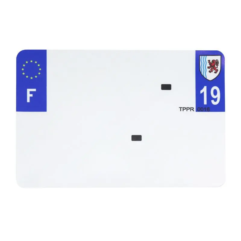 Streifen pvc-kennzeichen mit firmenname Top Plaq 19