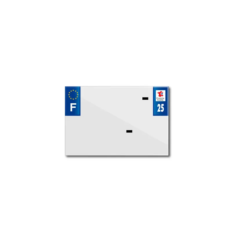 Streifen pvc-kennzeichen mit firmenname Top Plaq 25