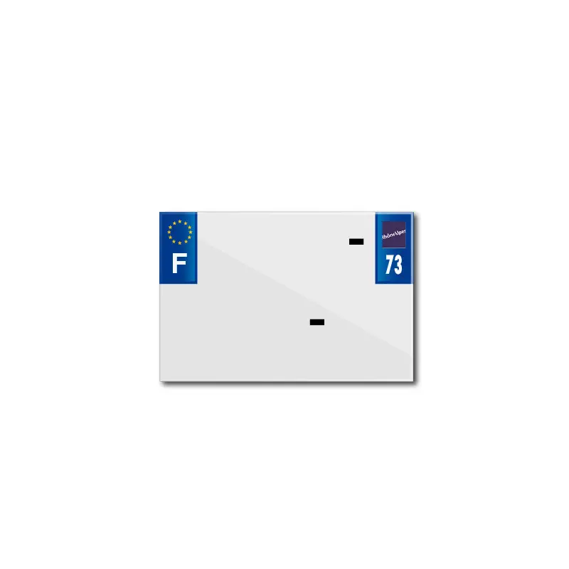 Streifen pvc-kennzeichen mit firmenname Top Plaq 73