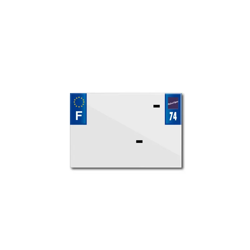 Streifen pvc-kennzeichen mit firmenname Top Plaq 74