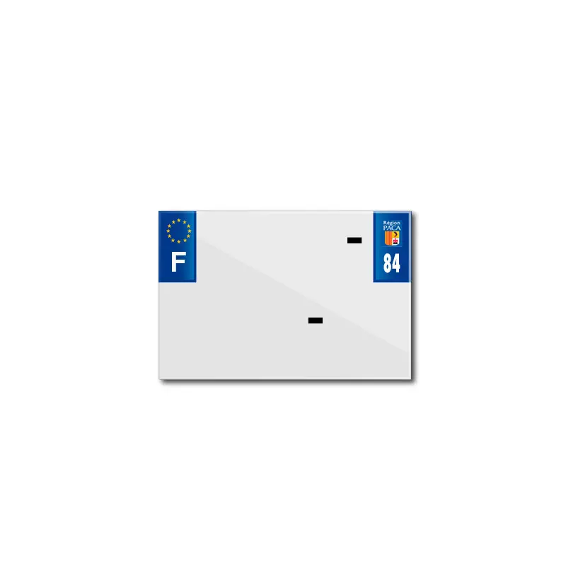 Streifen pvc-kennzeichen mit firmenname Top Plaq 84