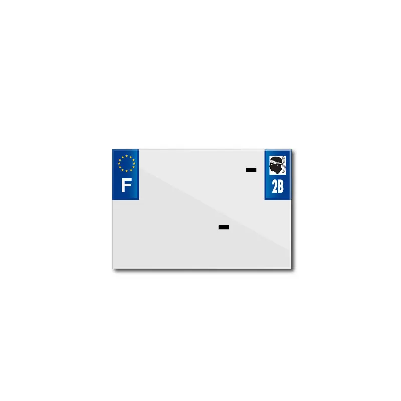 Streifen pvc-kennzeichen mit firmenname Top Plaq 2B