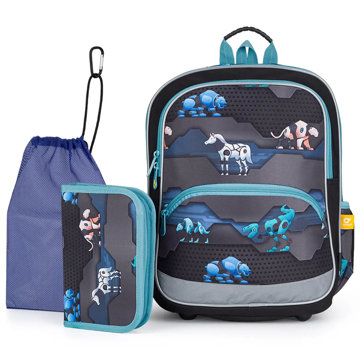 3-in-1 Rugzak Kind Topgal School Bazi 24013