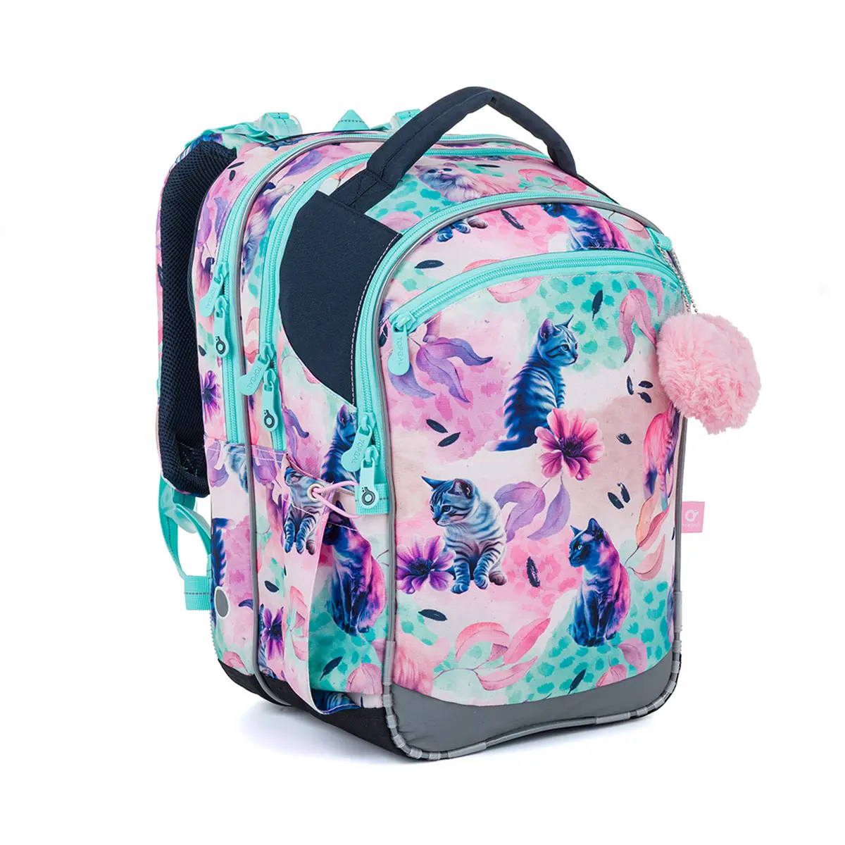 Meisjesrugzak Topgal Playful Kitty Roomy Coco 26006
