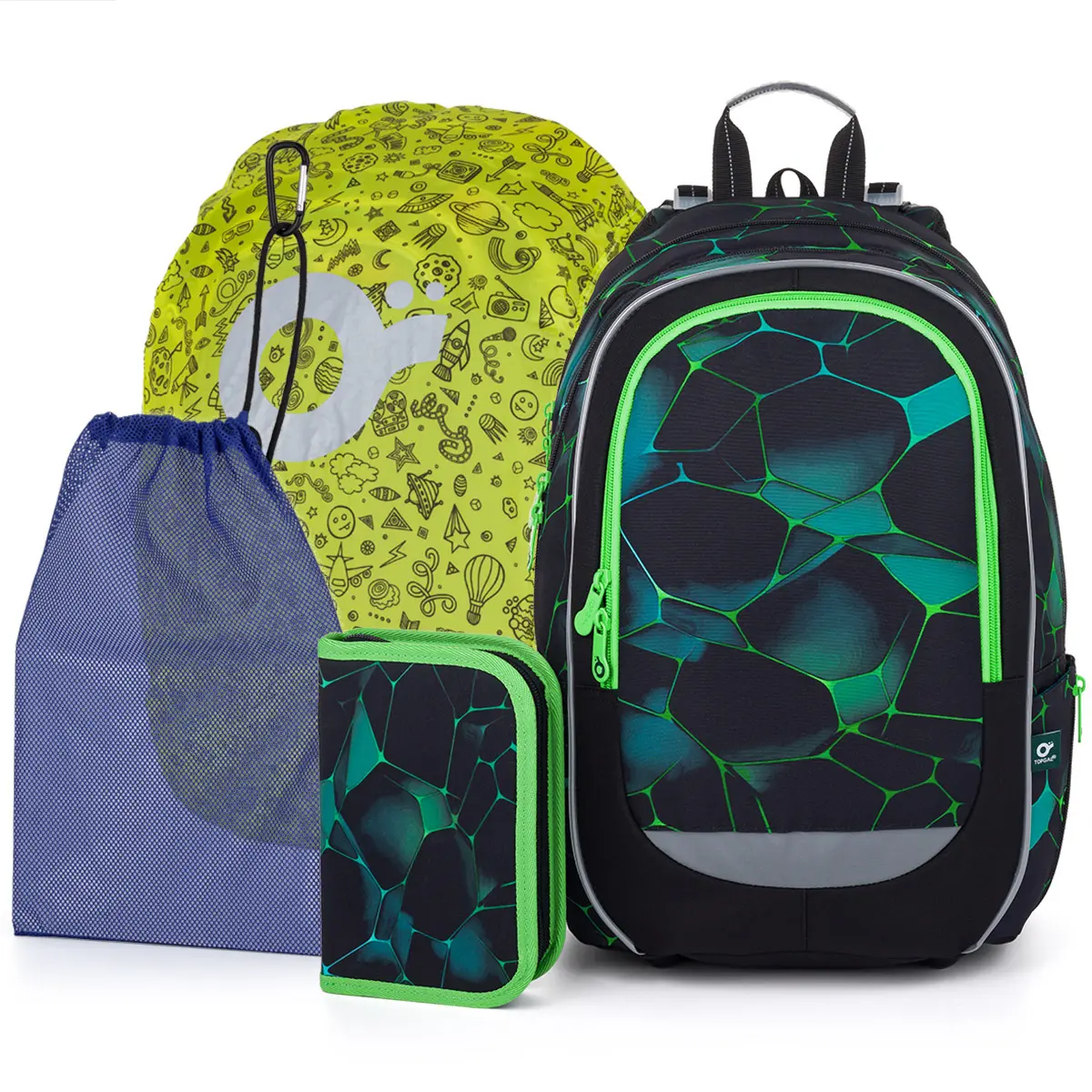 4-in-1 Rugzak Kind Topgal School Coda 25019