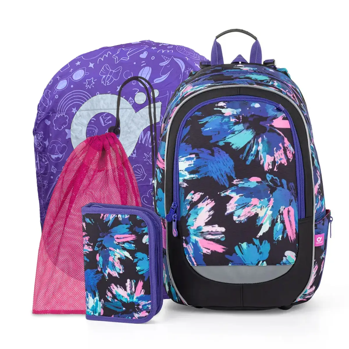 4-in-1 Rugzak Meisje Topgal School Coda 26010