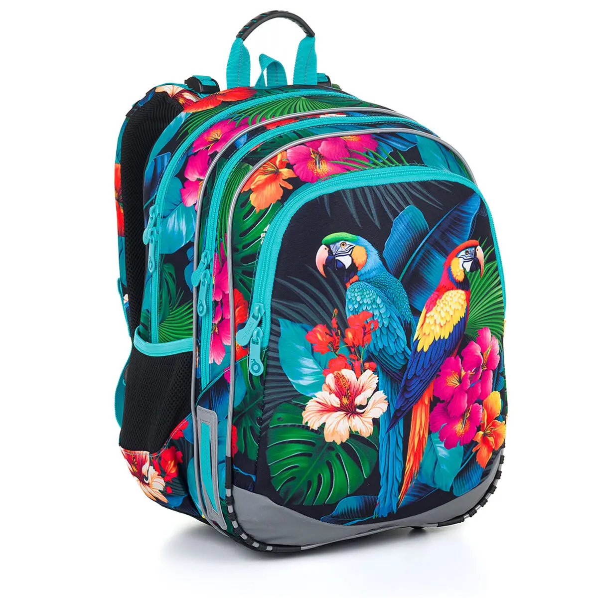 Meisjesrugzak Topgal Spacious with Parrots Elly 24004