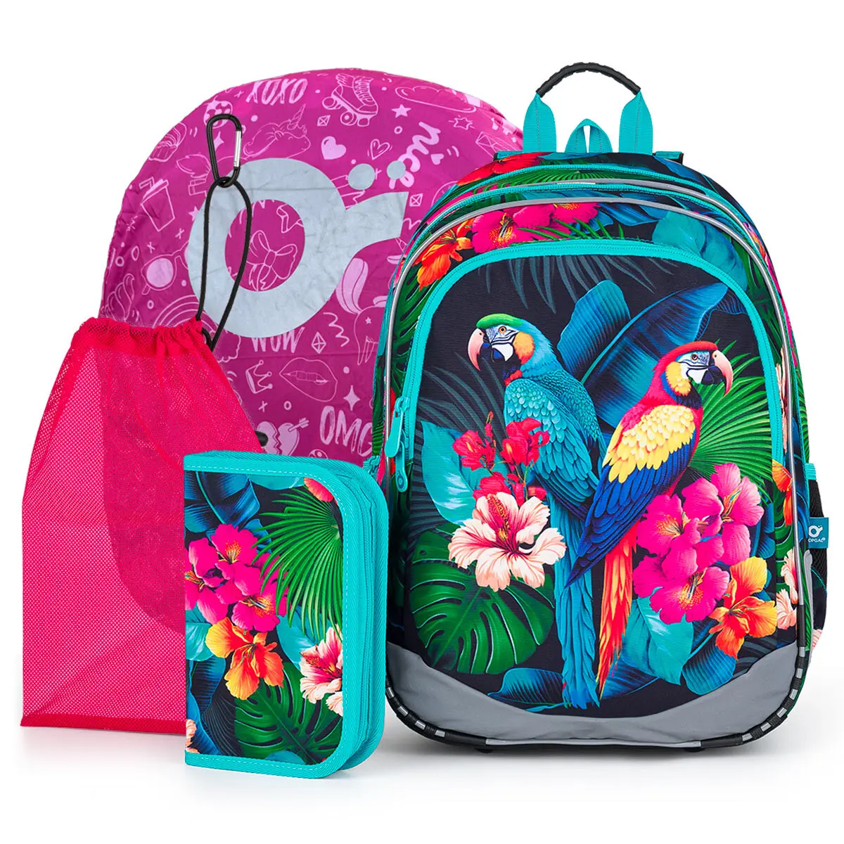 4-in-1 Rugzak Meisje Topgal School Elly 24004