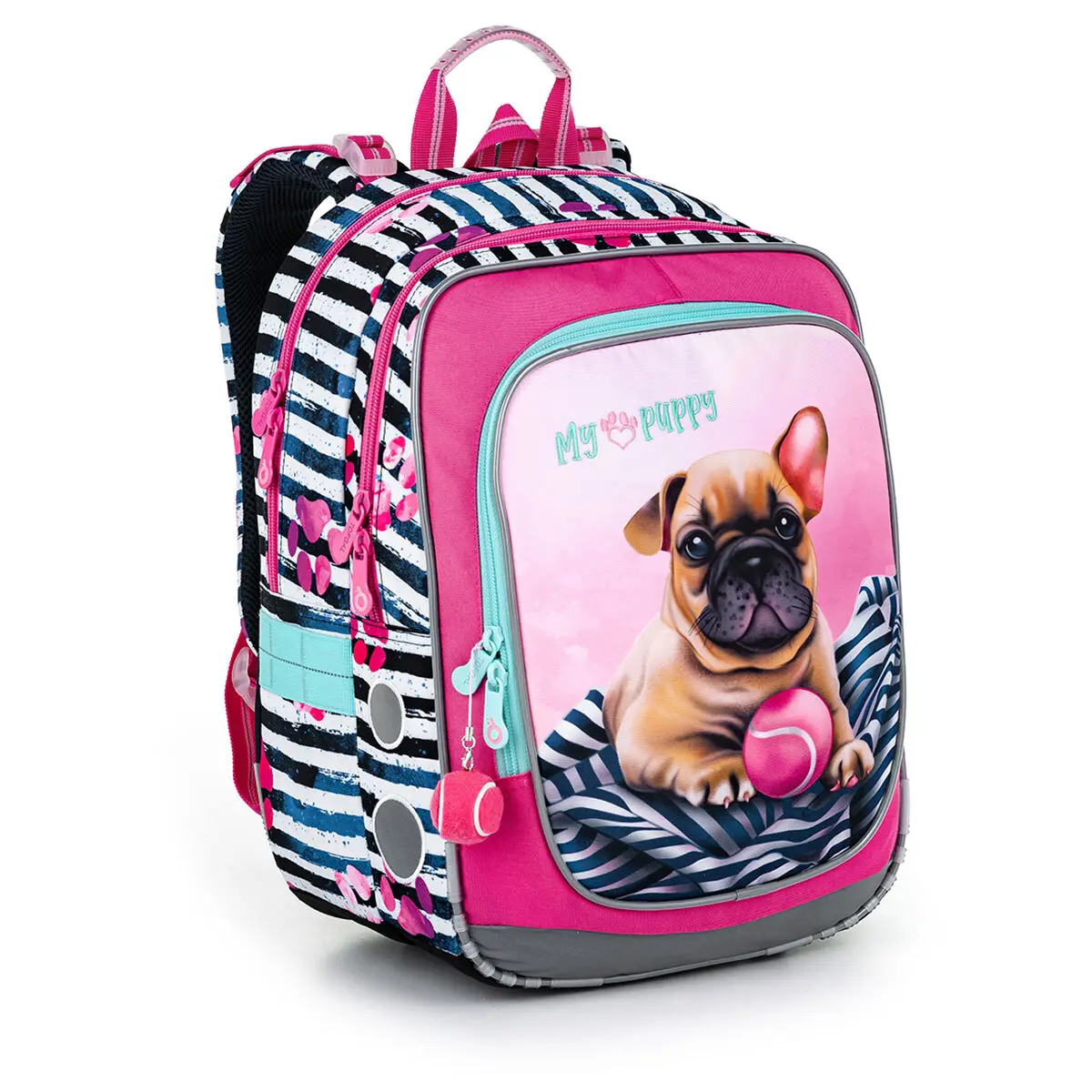 Meisjesrugzak Topgal Lightweight with a Puppy Endy 22005