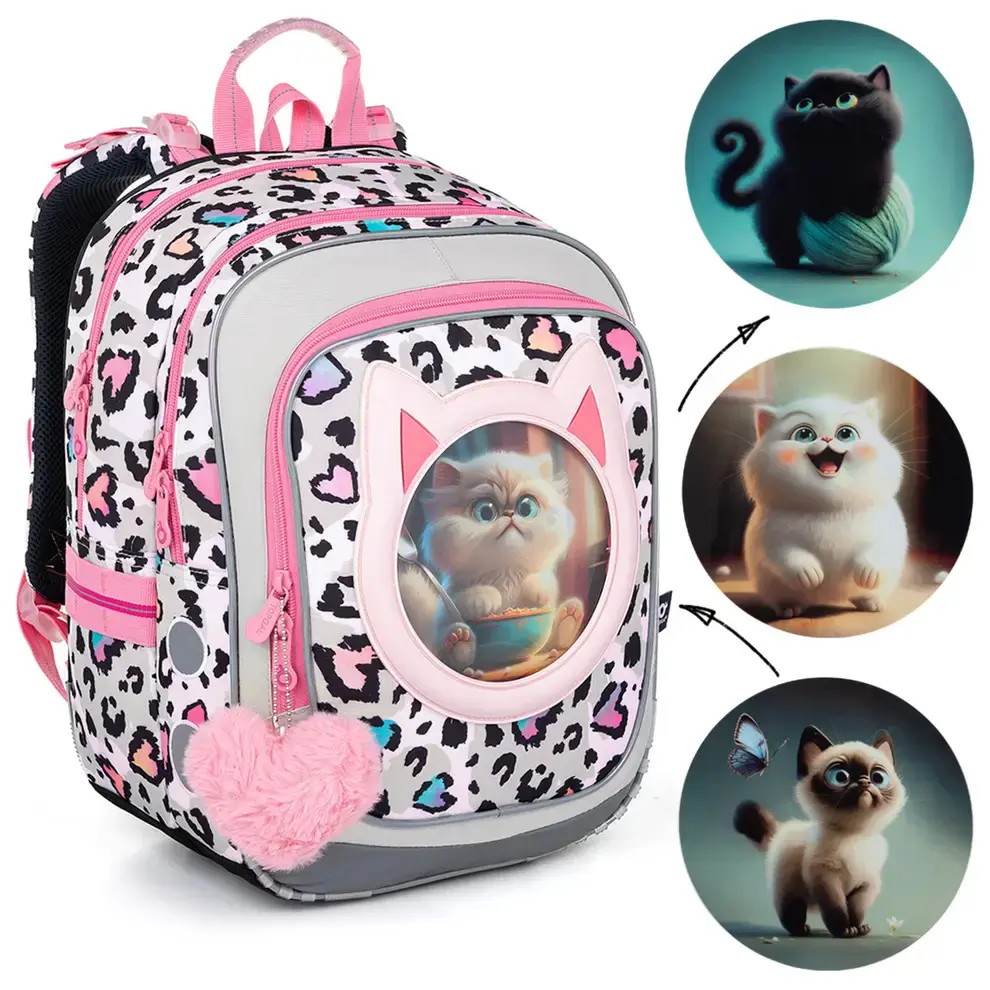 3-in-1 Rugzak Meisje Topgal School Endy 23037