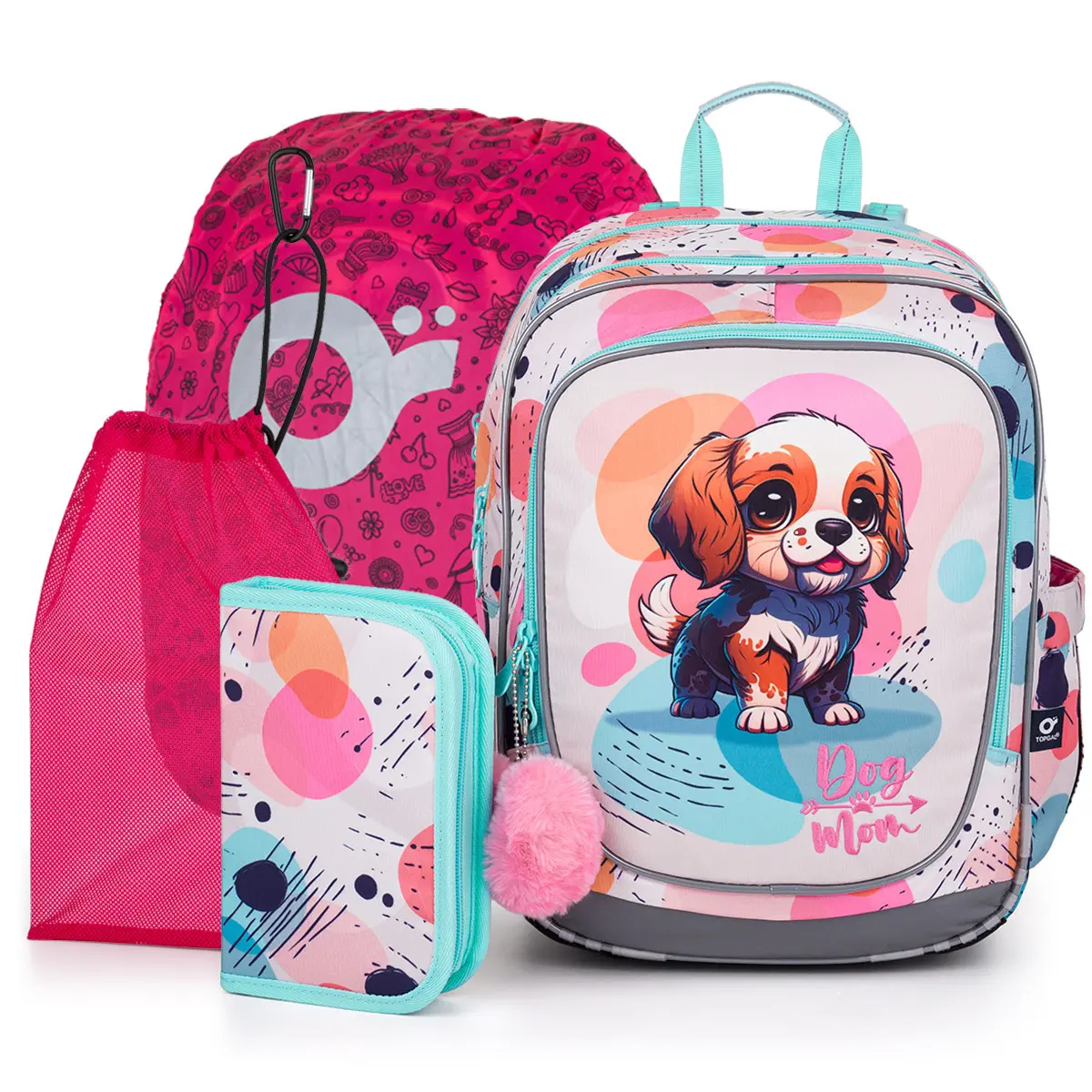 4-in-1 Rugzak Meisje Topgal School Endy 24049