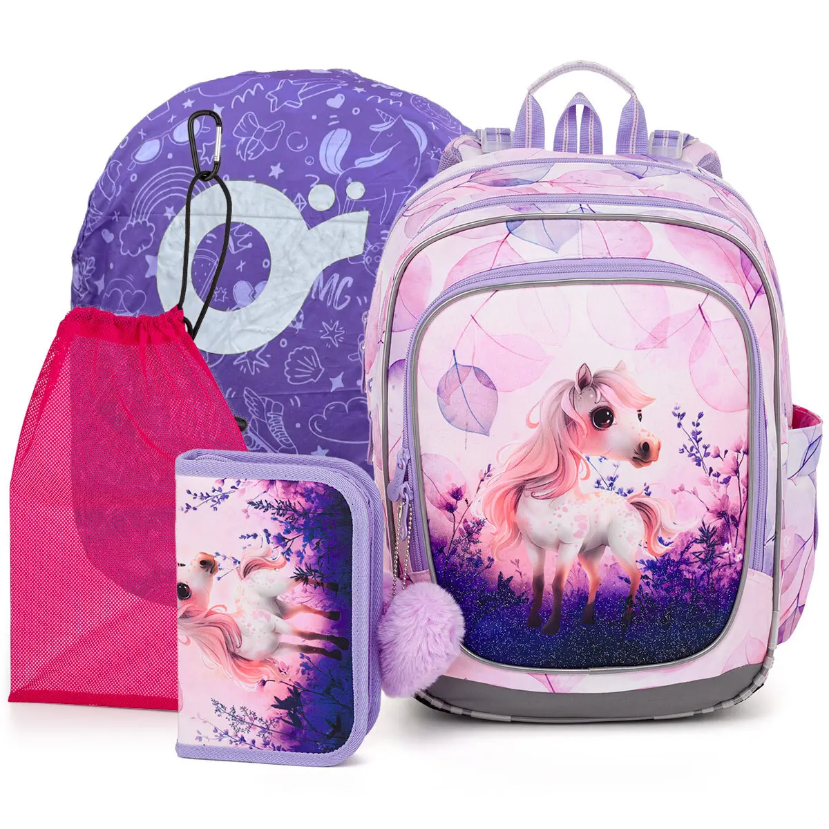 4-in-1 Rugzak Meisje Topgal School Endy 25073