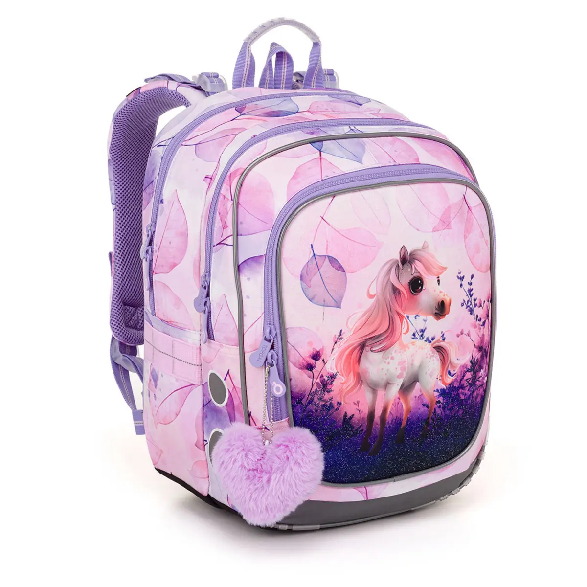 Meisjesrugzak Topgal Lightweight with a Cute Horse Endy 25073