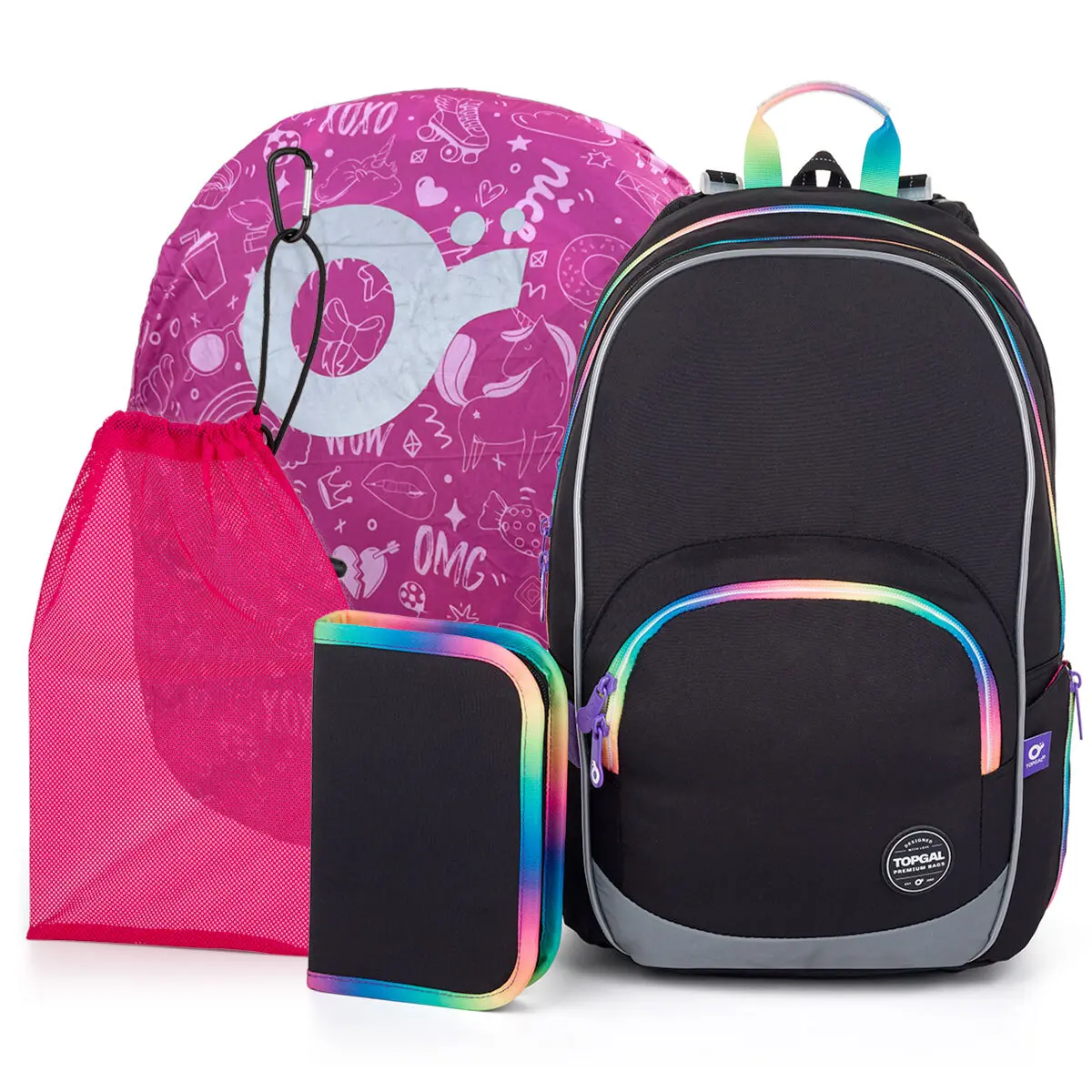4-in-1 Rugzak Meisje Topgal School Kimi 25010