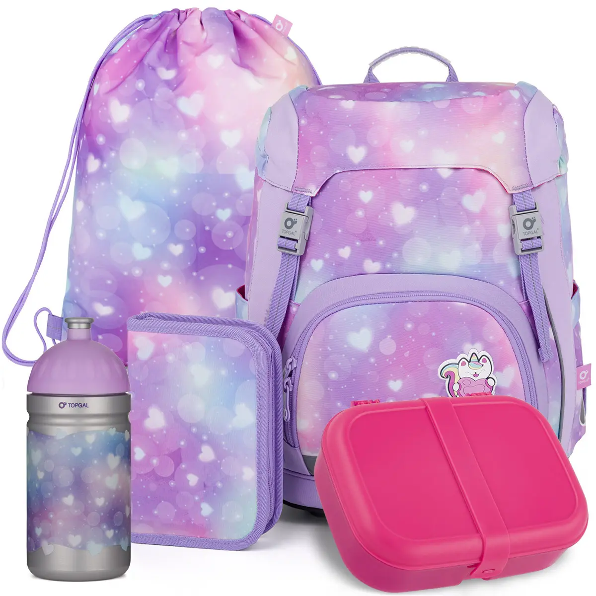 5-in-1 Rugzak Meisje Topgal School Kira 25004
