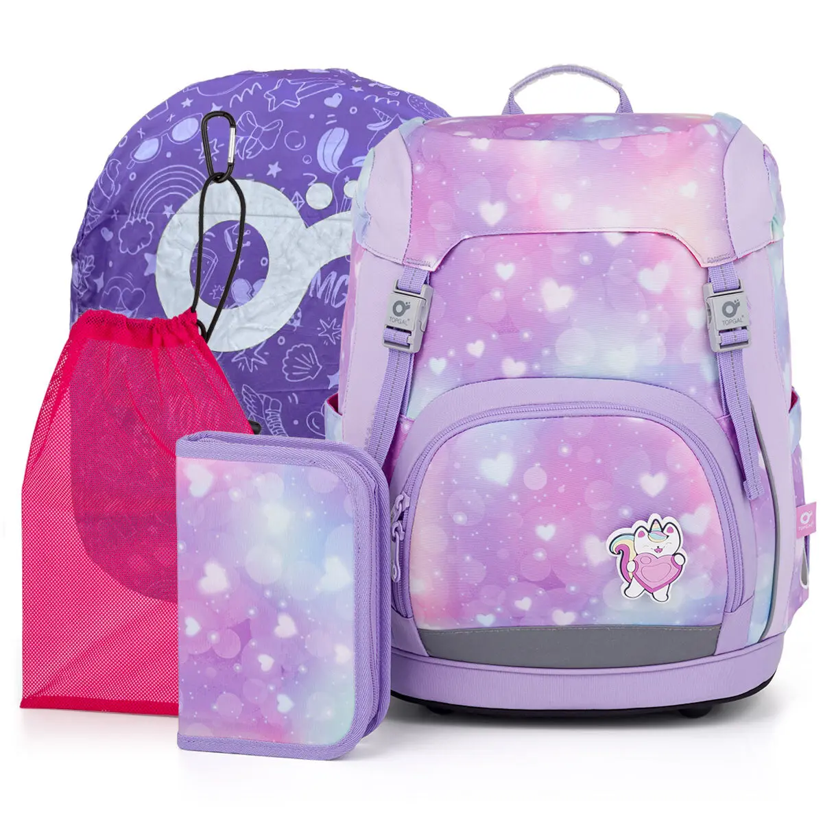 4-in-1 Rugzak Meisje Topgal School Kira 25004
