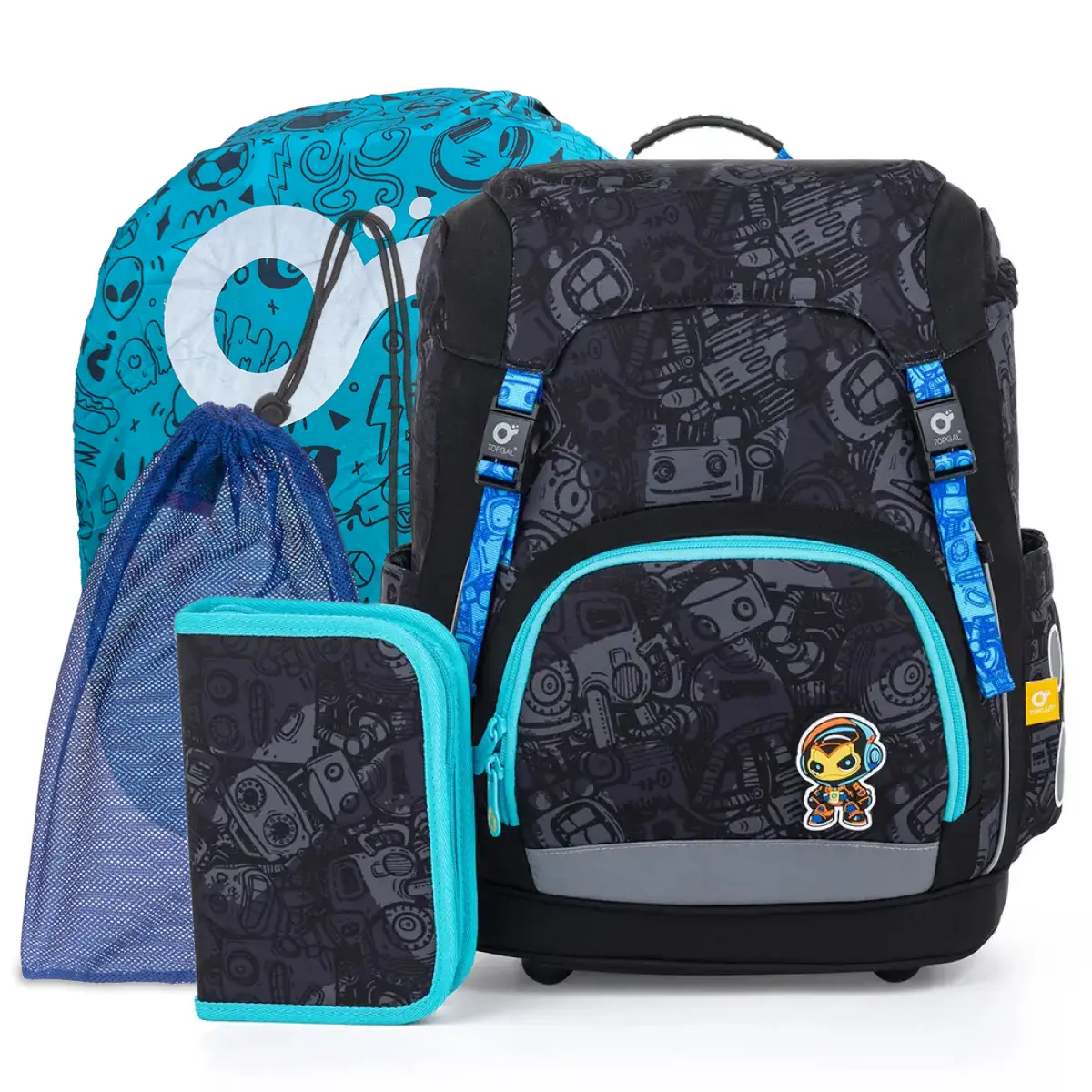 4-in-1 Kinder Rugzak Topgal School Kira 26015