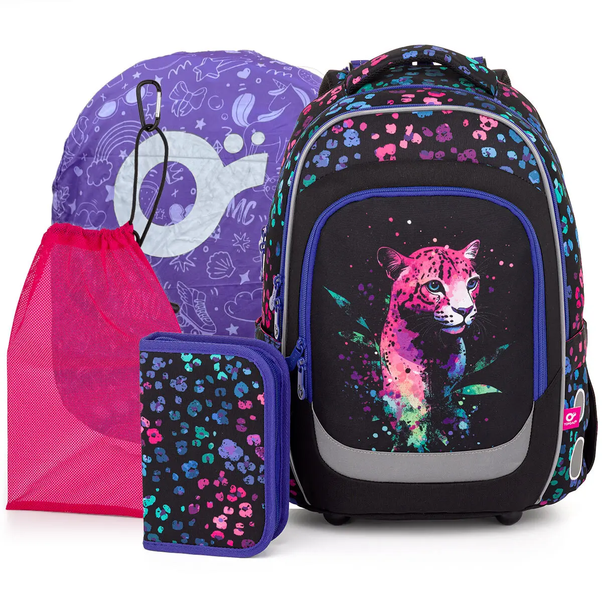 4-in-1 Rugzak Meisje Topgal School Lori 25074
