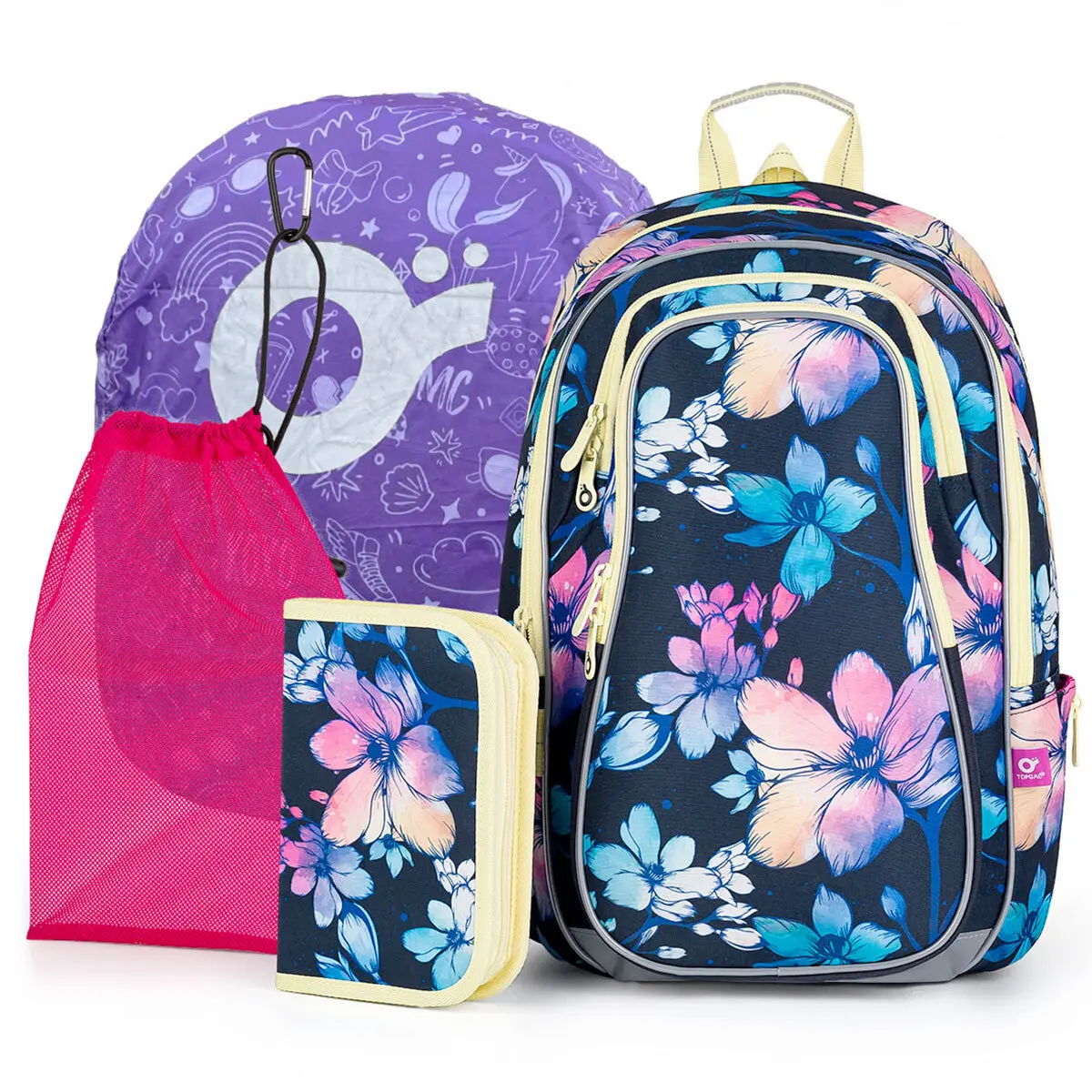 4-in-1 Rugzak Meisje Topgal School Lynn 24008