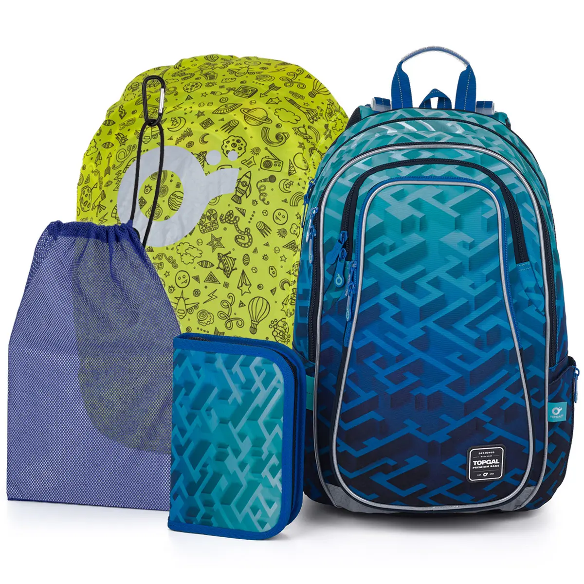 4-in-1 Rugzak Kind Topgal School Lynn 25017