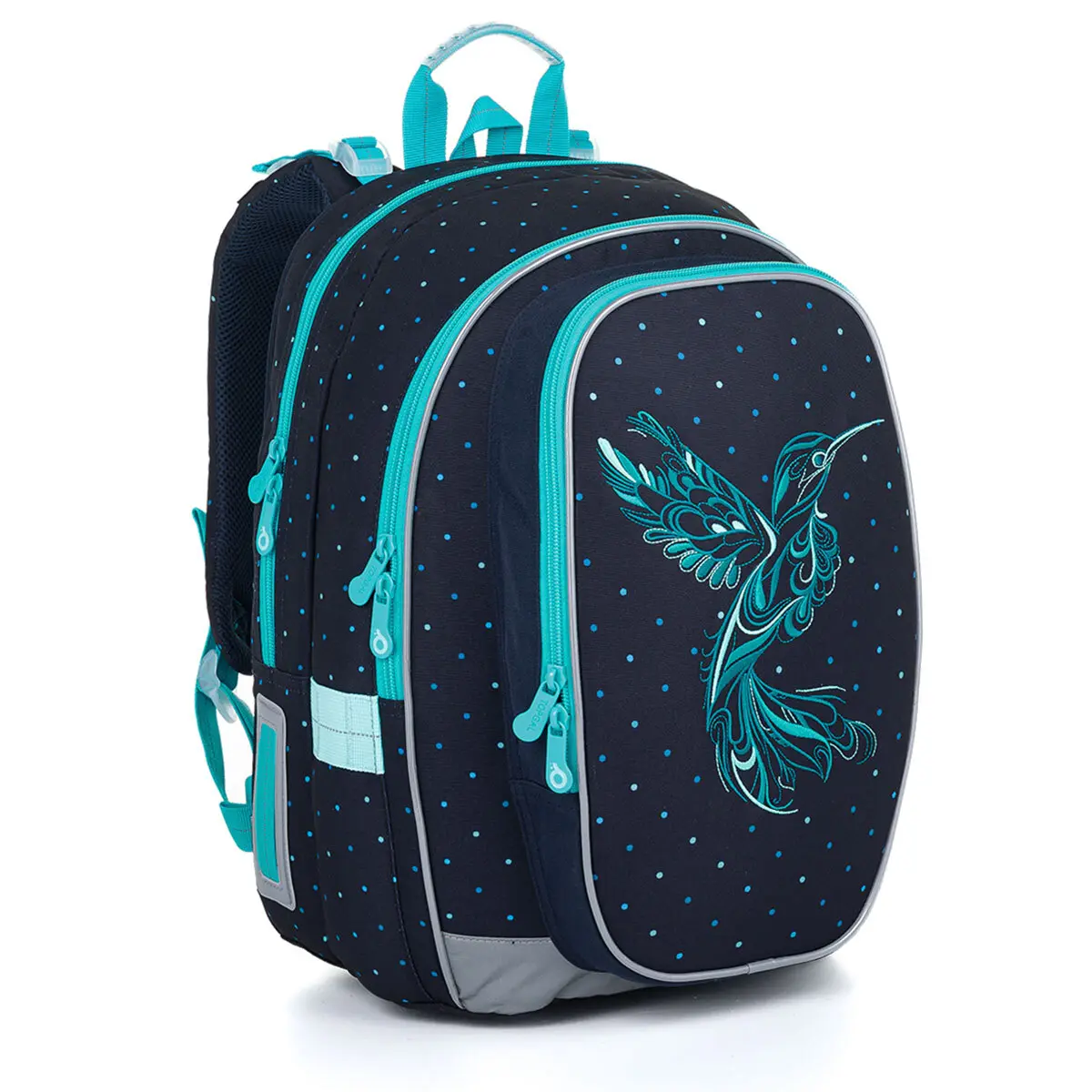 Meisjesrugzak Topgal Spacious with a Hummingbird Mira 24009