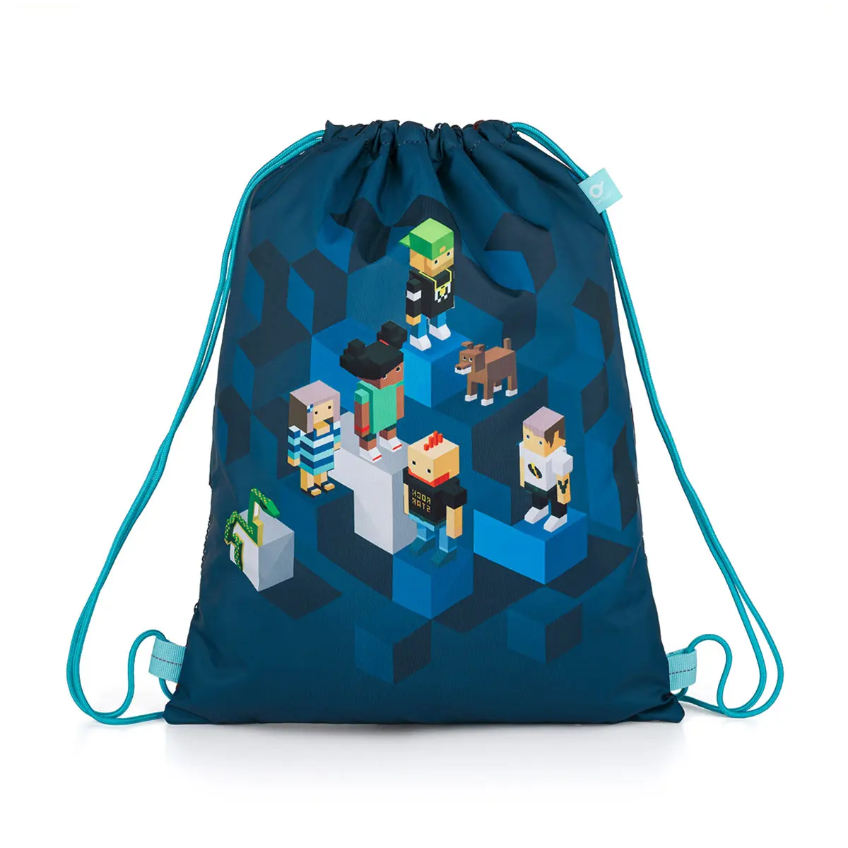 Kindersporttas Topgal PixelArt Ramy 25024