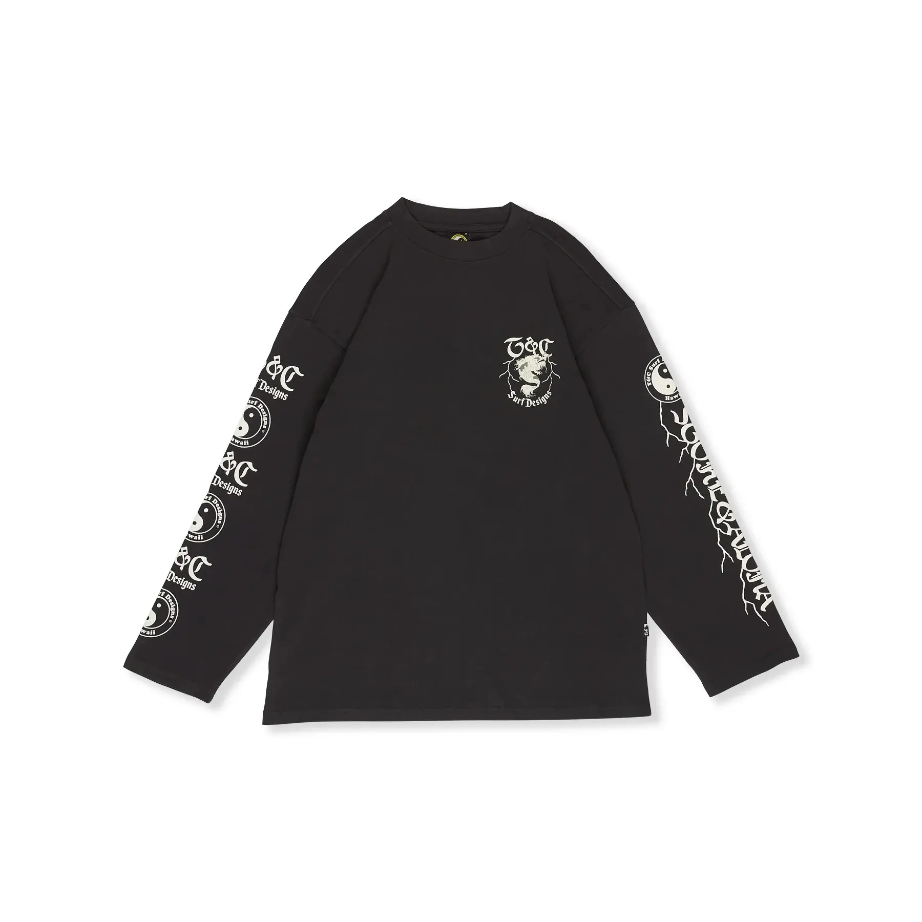 Langarmshirt Town & Country Surf Designs Koï Lightning