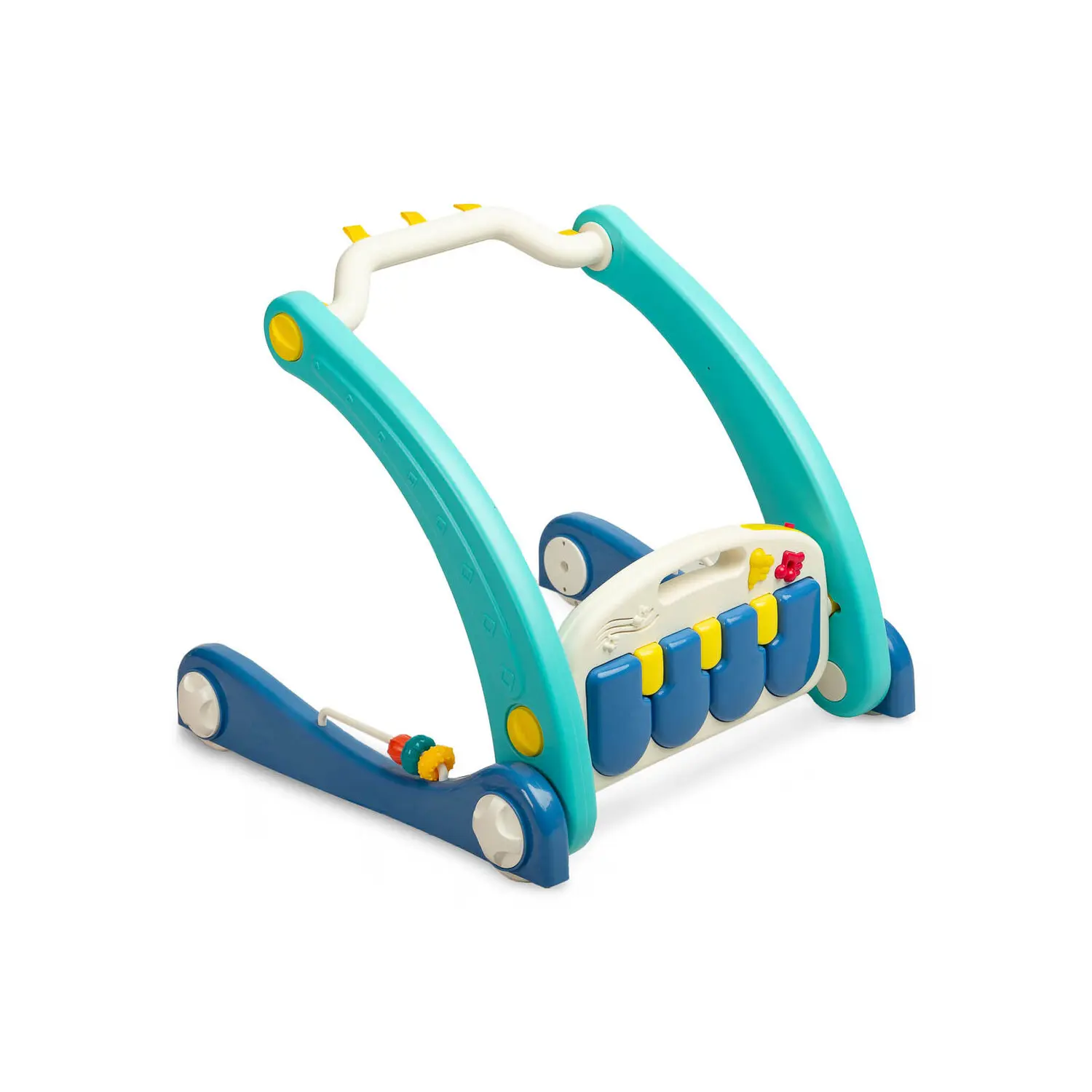 2-in-1 Lauflernhilfe mit Spielmatte Toyz Music