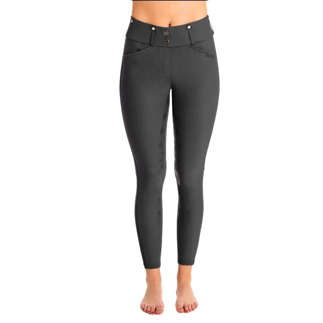 Pantaloni equitazione full grip da donna Tredstep Tempo Sport