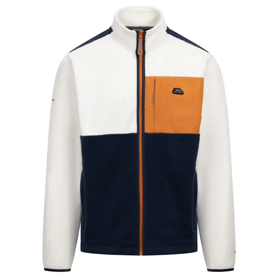 Trespass (Xxl, Off White) Mens Fleece Jacket - Hamish - Image 3