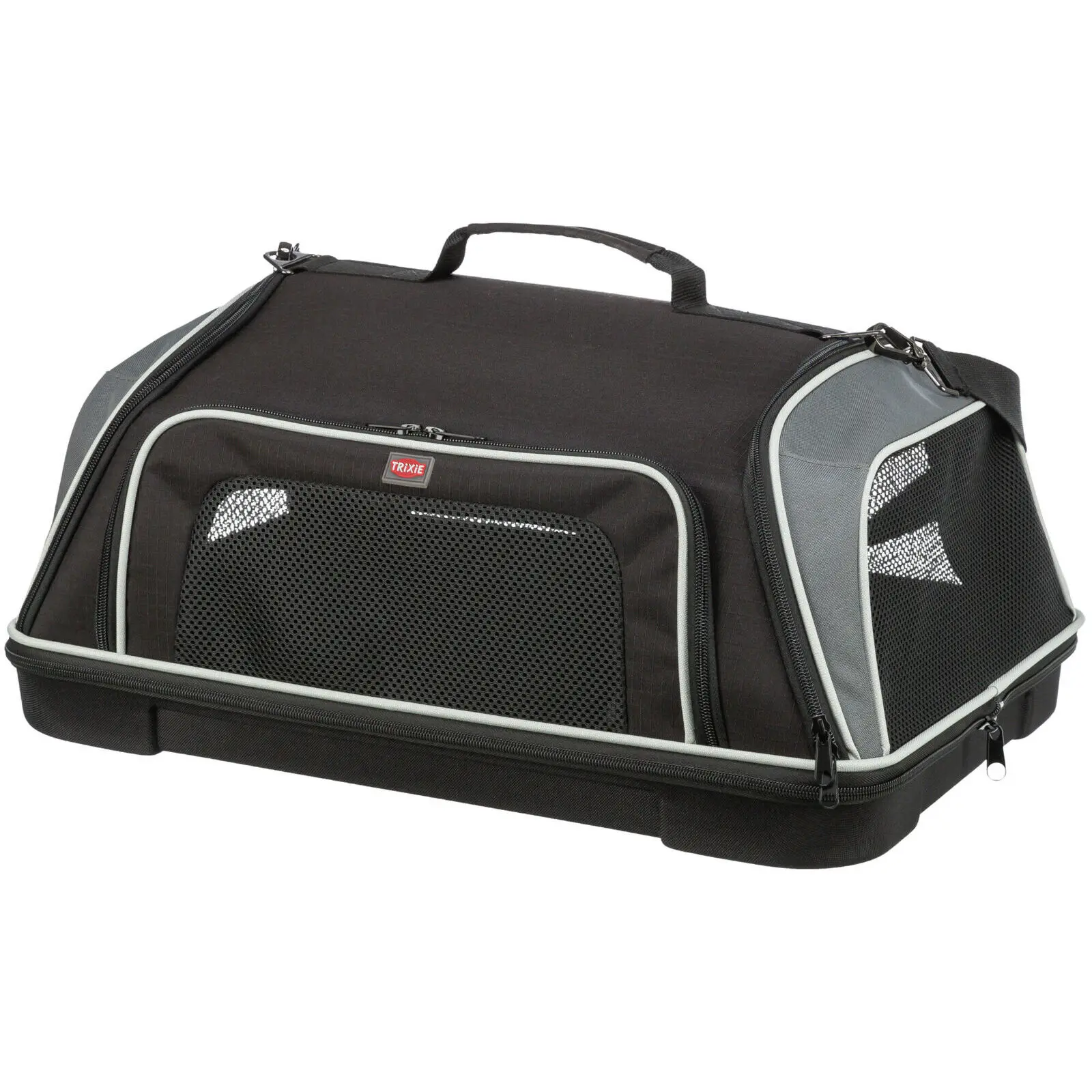 Trixie Schwarz/Grau Airline Tasche Boarding, | 55 × 23 × 40 Cm - Bild 5
